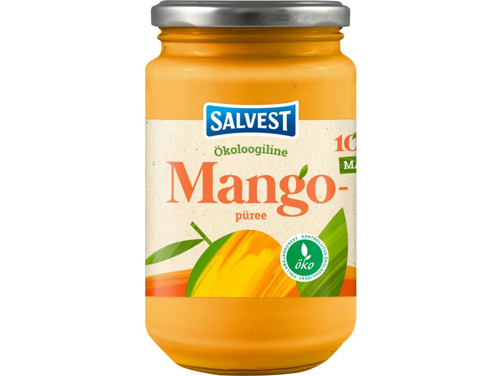 6x SALVEST Family BIO Mango 100% 450 g Salvest