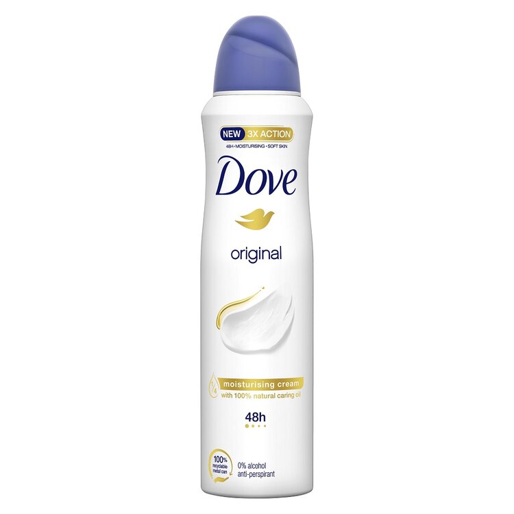 DOVE deo spray Original 150 ml (antiperspirant) Dove