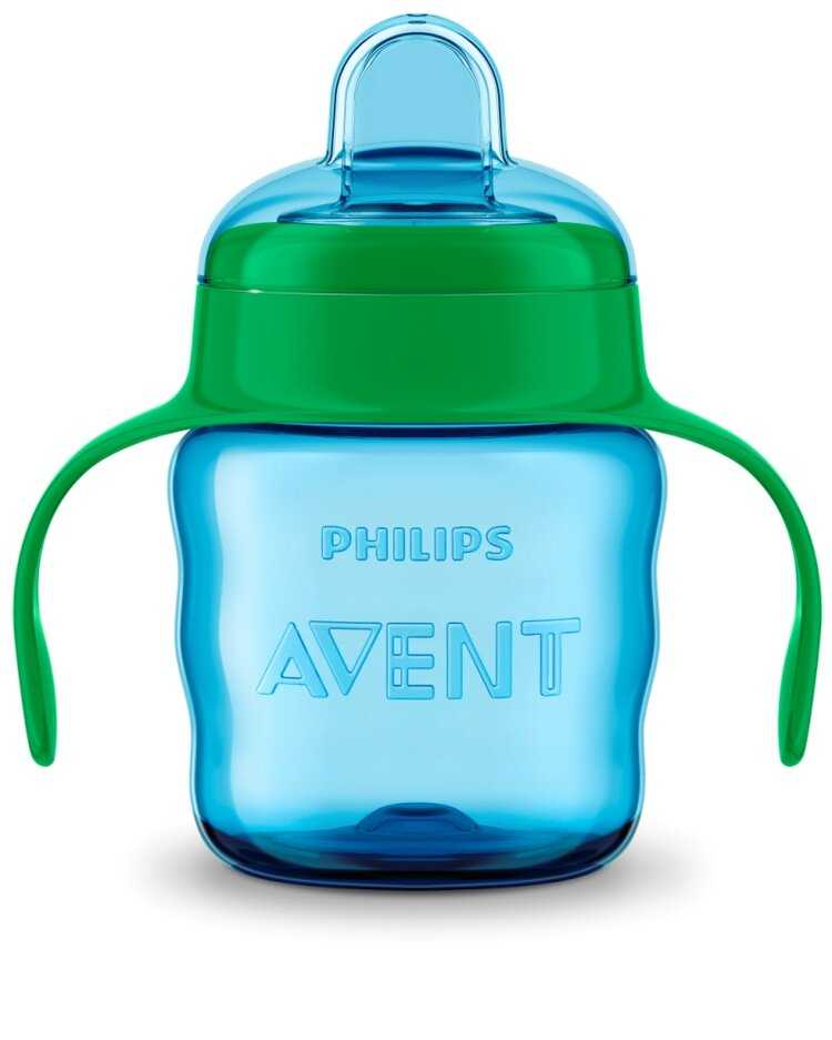 Philips AVENT hrneček pro první doušky Classic 200 ml s držadly Modrý Philips Avent
