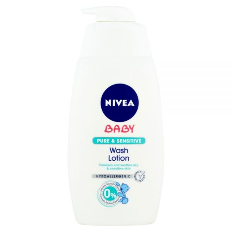 NIVEA Baby pure & sensitive mycí gel 500 ml Nivea