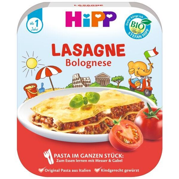 3x HiPP BIO Boloňské lasagne od 1 roku