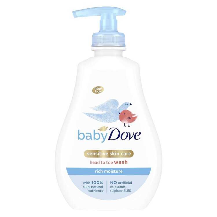 BABY DOVE Mycí gel pro celé tělo i vlásky