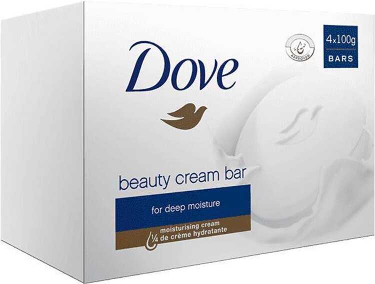 DOVE tableta krémová (4 x 100 g) Dove