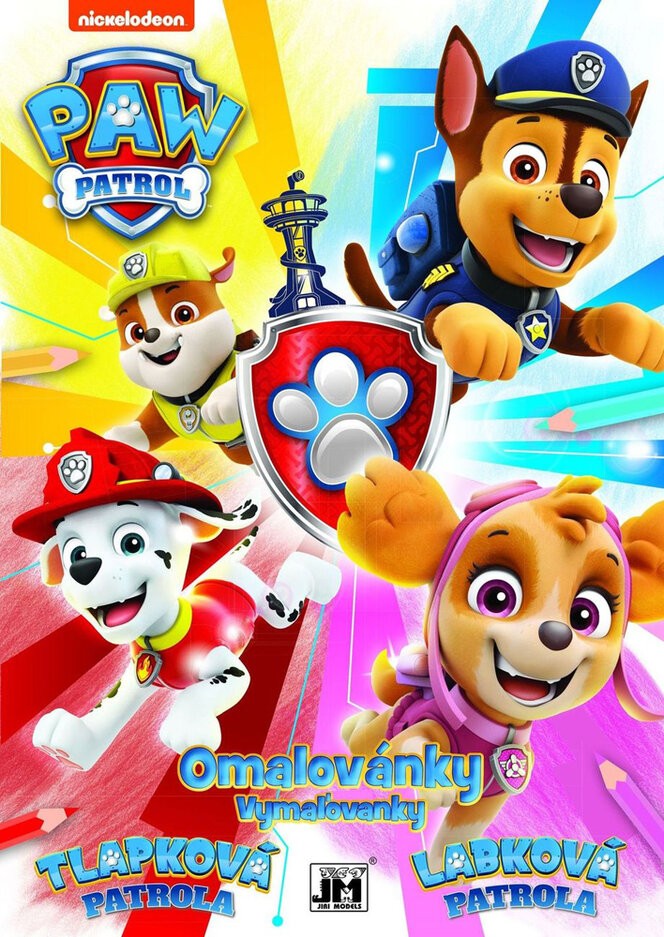 JIRI MODELS Omalovánky Tlapková patrola A4 JIRI MODELS
