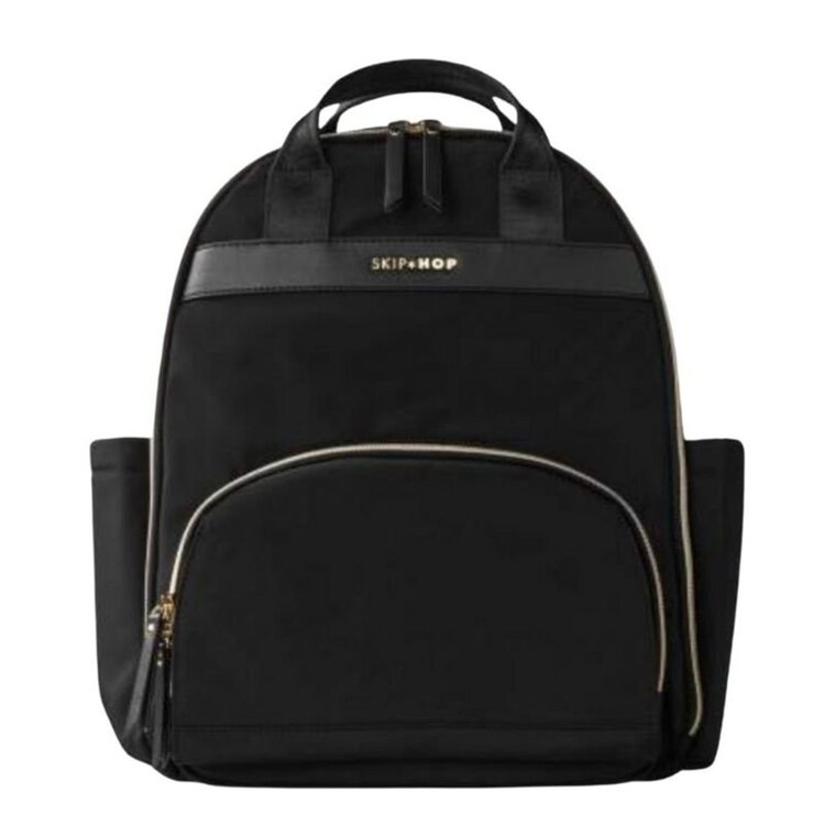 SKIP HOP Taška přebalovací/batoh Envi-Luxe Black Skip Hop