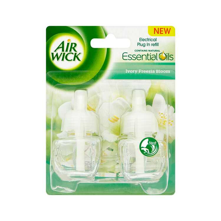 AIR WICK Tekutá náplň do elektrického přístroje - Bílé květy DUO 2x 19 ml Airwick