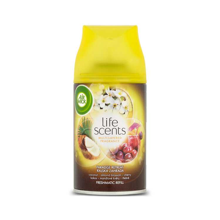 AIR WICK Freshmatic náplň do osvěžovače vzduchu - Rajská zahrada 250 ml Airwick