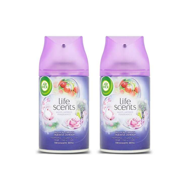 AIR WICK Freshmatic náplň do osvěžovače vzduchu - Tajemná zahrada DUO 2x 250 ml Airwick