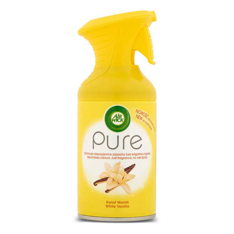 AIR WICK Spray Pure Bílý květ vanilky 250 ml Airwick