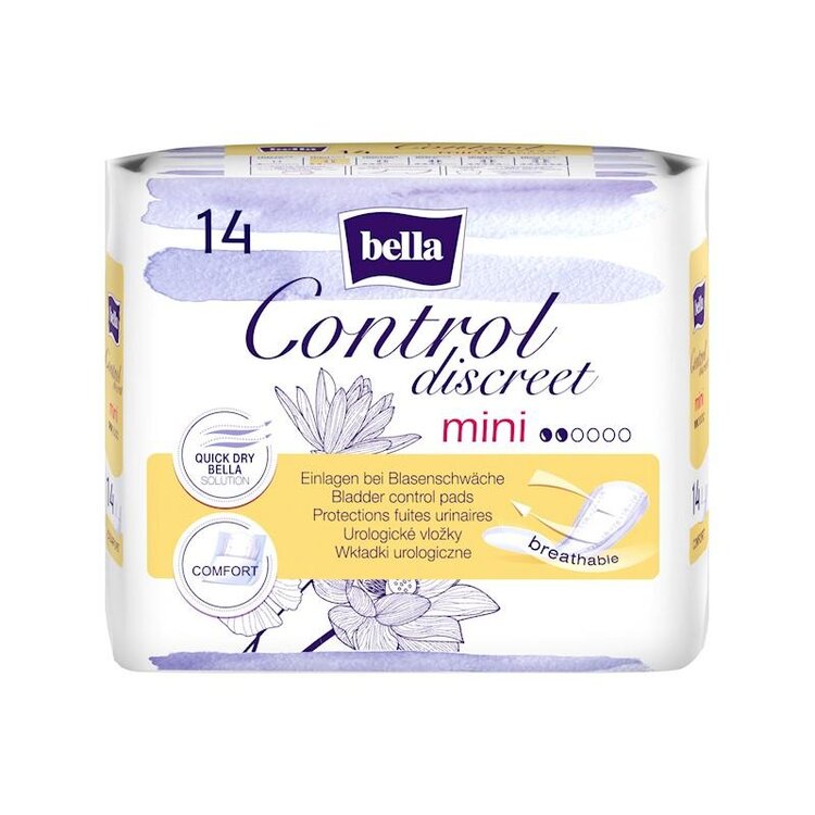 BELLA Inkontinenční vložky Control Discreet Mini á 14 ks Bella