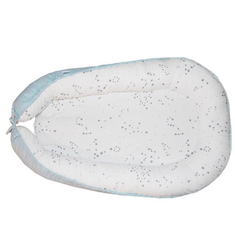 EKO Hnízdo pro miminko bavlněné Mint Eko