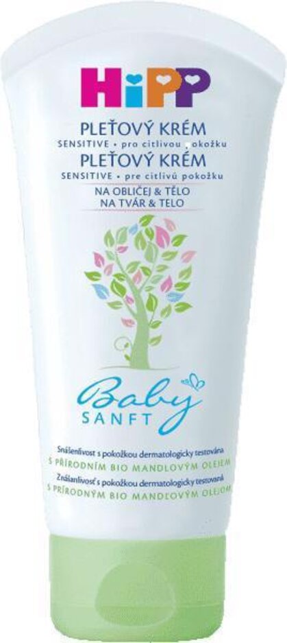 HiPP Babysanft Krém na obličej a tělo 75ml HiPP