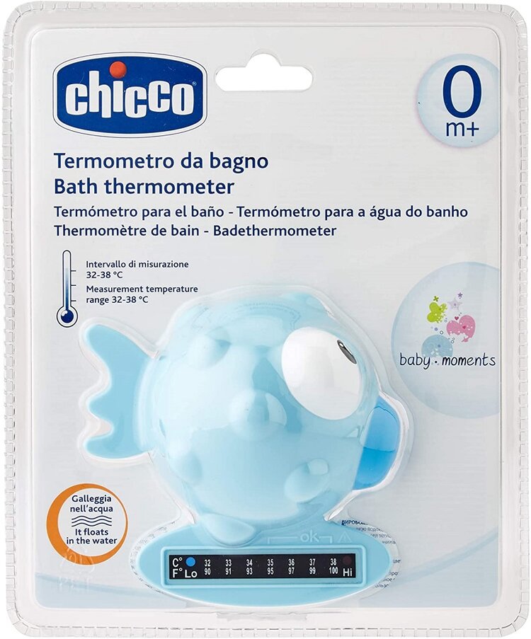 CHICCO Teploměr Rybička světle-modrá Chicco