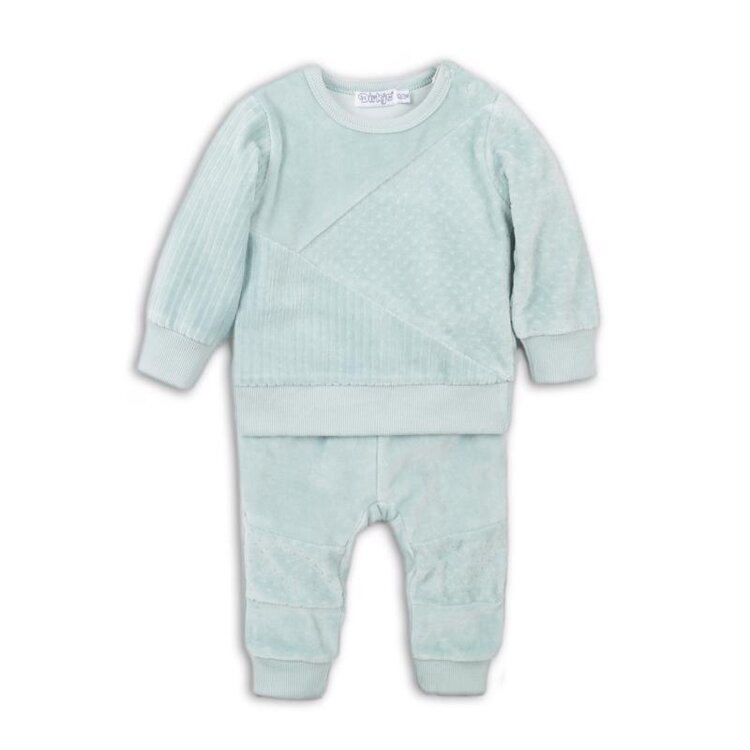 DIRKJE Set 2dílný D-BOY STAY COZY 68 Light Green Dirkje