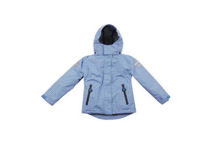 DUCKSDAY Bunda 3v1 s odnímatelnou fleecovou mikinou funky blue/off-white sherpa 02Y Ducksday