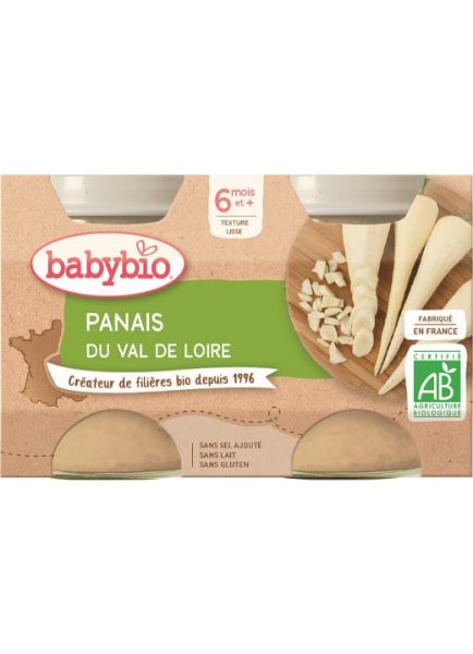 3x BABYBIO Příkrm pastinák 2 x 130 g Babybio