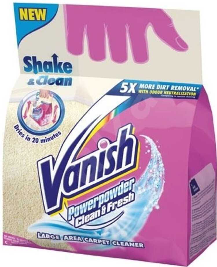 VANISH Clean&Fresh Prášek na koberce 650 g Vanish