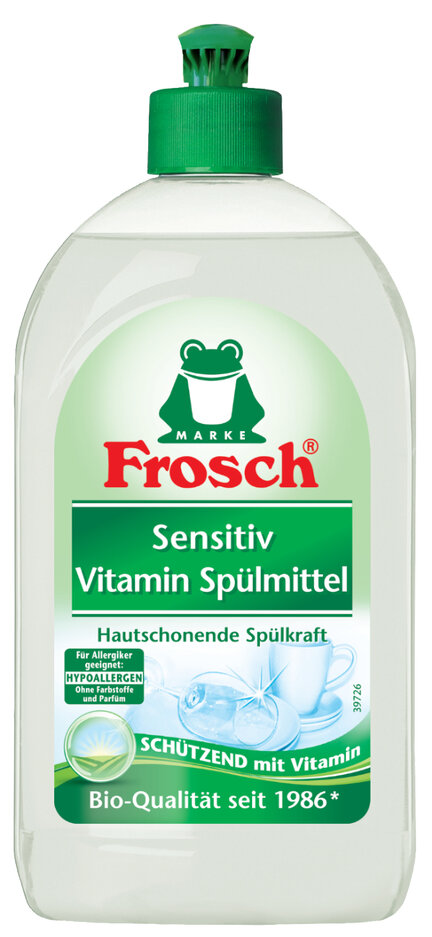 FROSCH EKO Prostředek na nádobí pro alergiky 500 ml Frosch