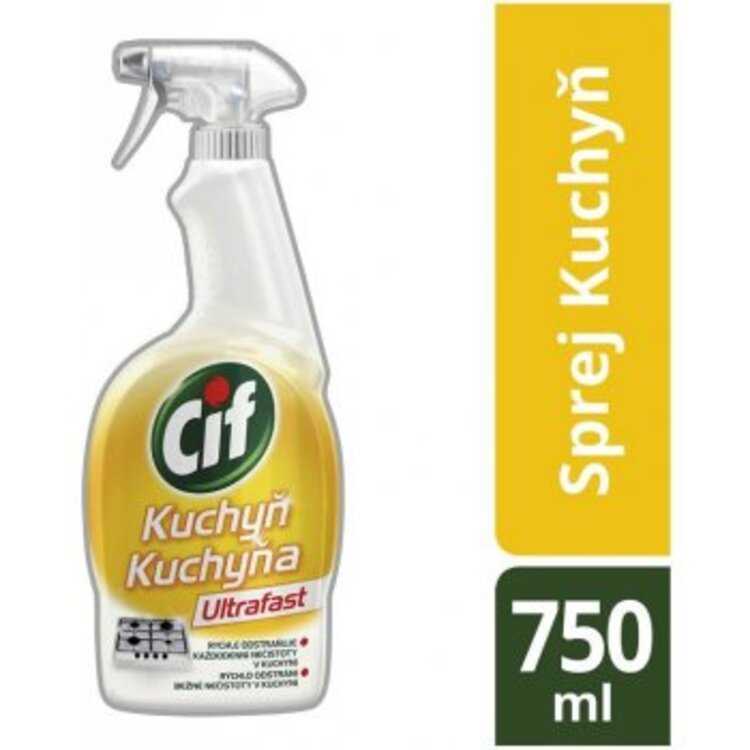 CIF Ultrafast Kuchyň čisticí spray 750 ml Cif