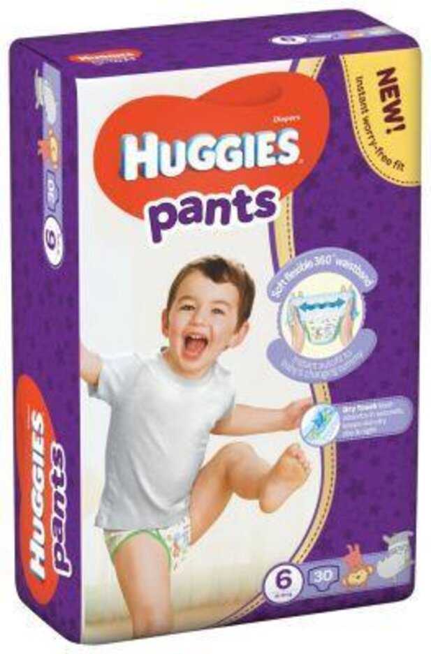 HUGGIES Pants Kalhotky plenkové jednorázové 6 (15-25 kg) 30 ks Huggies