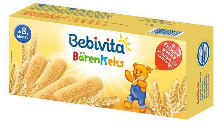 BEBIVITA Medvědí sušenky 180 g Bebivita