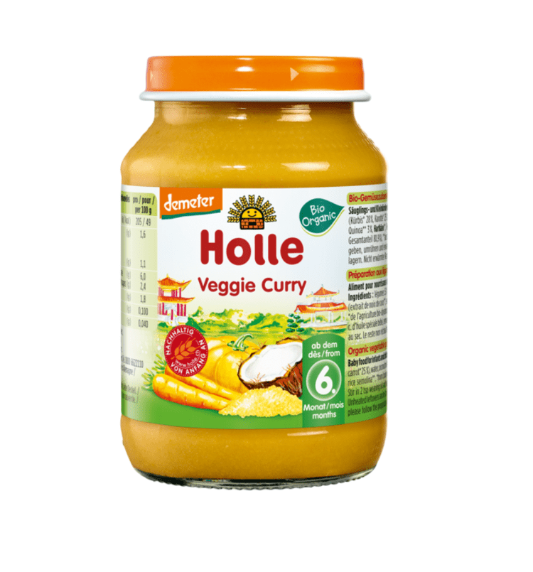 HOLLE Bio Organic Vegetariánské kari (6 m+)