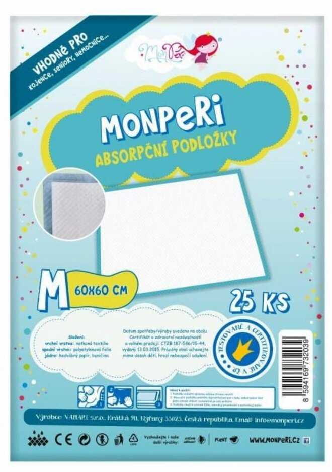 MONPERI Absorpční podložky M (60x 60 cm) Monperi