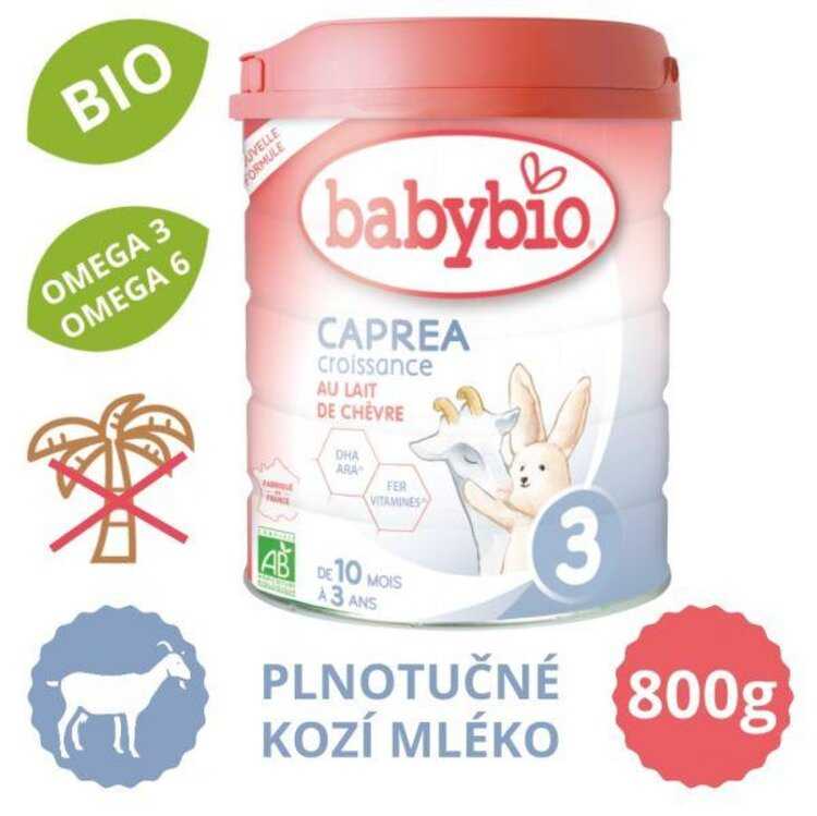 BABYBIO CAPREA 3 kozí kojenecké mléko (800 g) Babybio