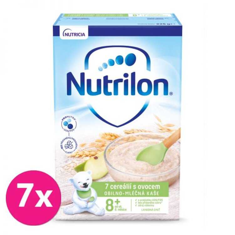 7x NUTRILON Pronutra® Kaše 7 cereálií s ovocem 225 g