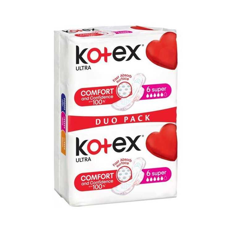 KOTEX Vložky Ultra Super Duo Pak 12 ks Kotex