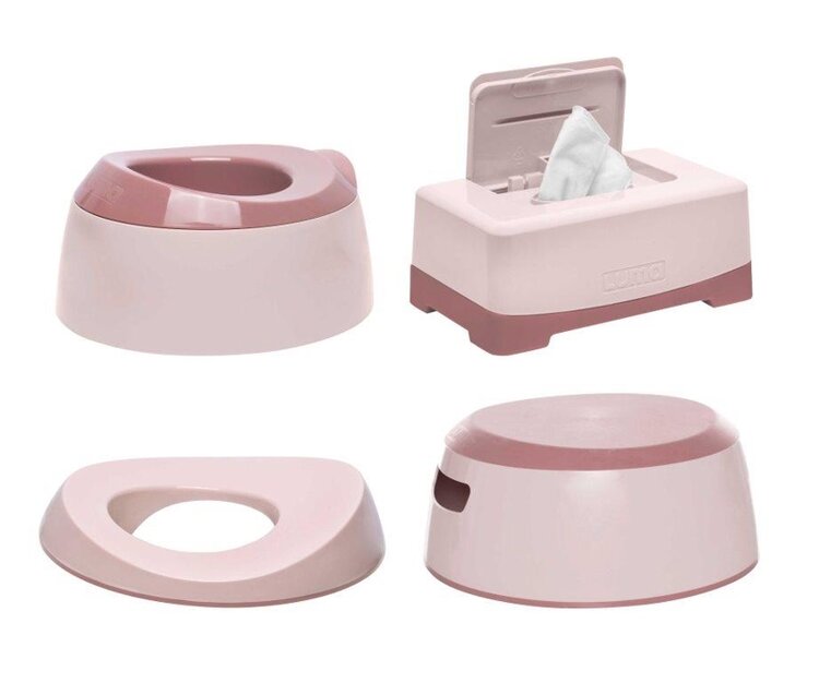 LUMA Tréningová sada na toaletu Blossom Pink Luma