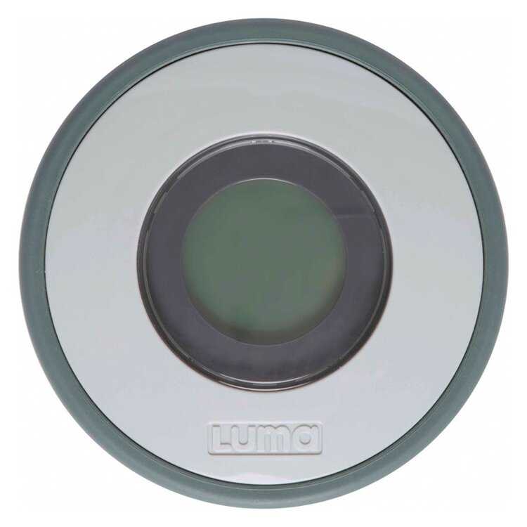 LUMA Digitální koupací teploměr Sage Green Luma