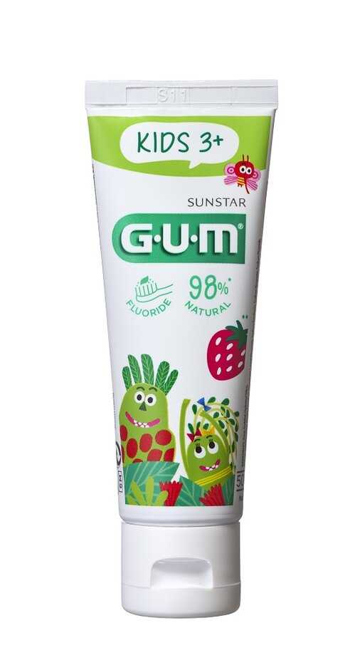GUM Kids zubní gelová pasta 2-6 let
