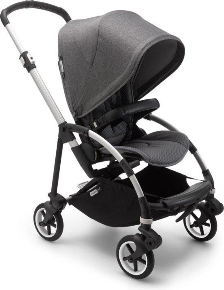 BUGABOO Bee6 sportovní kočárek complete Alu/Grey-Grey Melange Bugaboo