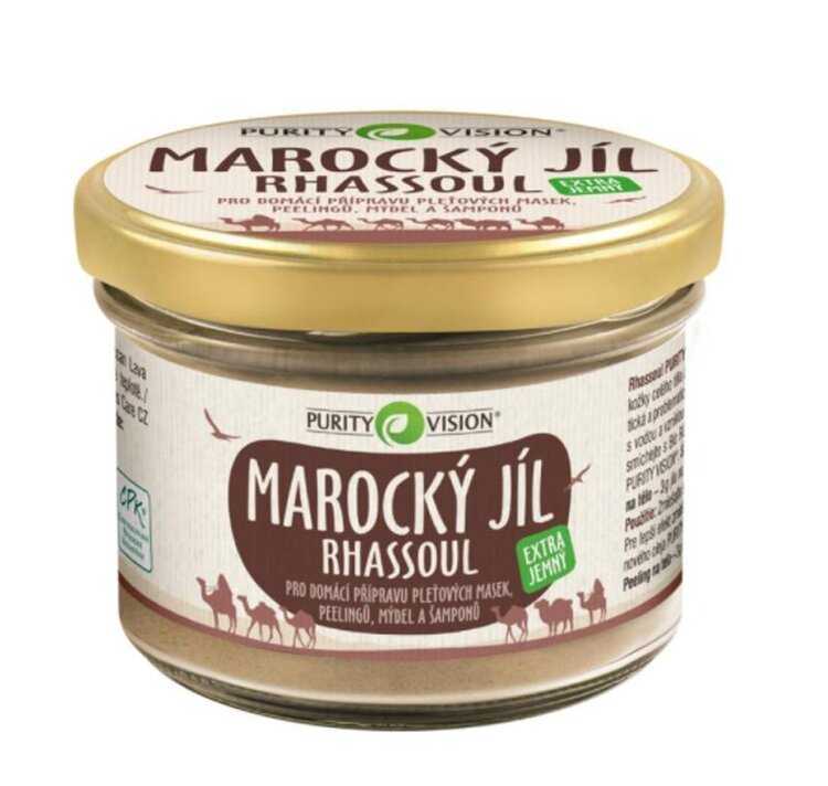 PURITY VISION Rhassoul - Marocký jíl 200 g Purity Vision