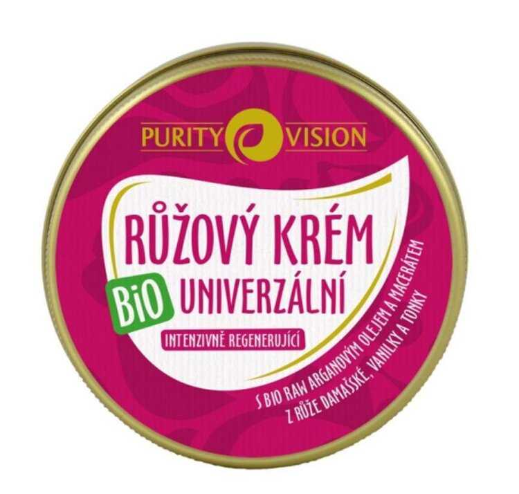 PURITY VISION Bio Růžový krém univerzální 70 ml Purity Vision