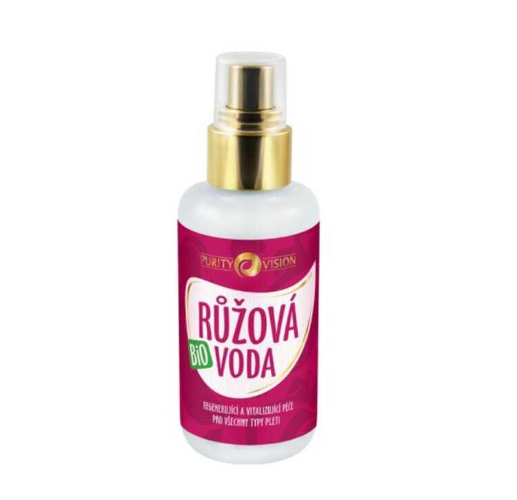 PURITY VISION Bio Růžová voda 100 ml N Purity Vision