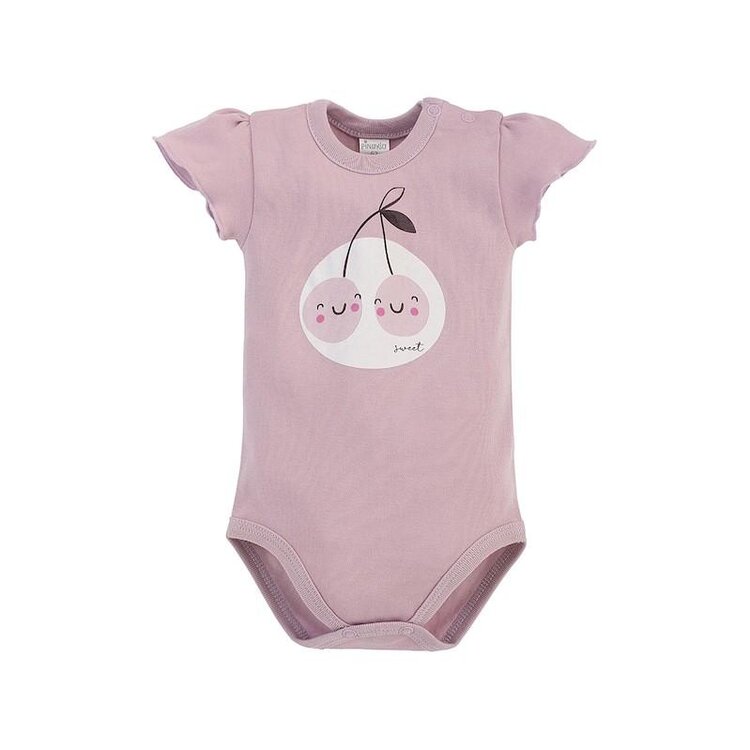 PINOKIO Body krátký rukáv Sweet cherry vel. 68 Pinokio