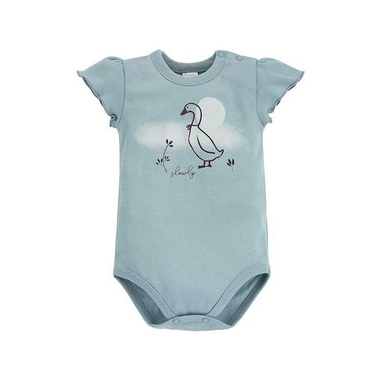 PINOKIO Body krátký rukáv Duck Sweet cherry vel. 86 Pinokio