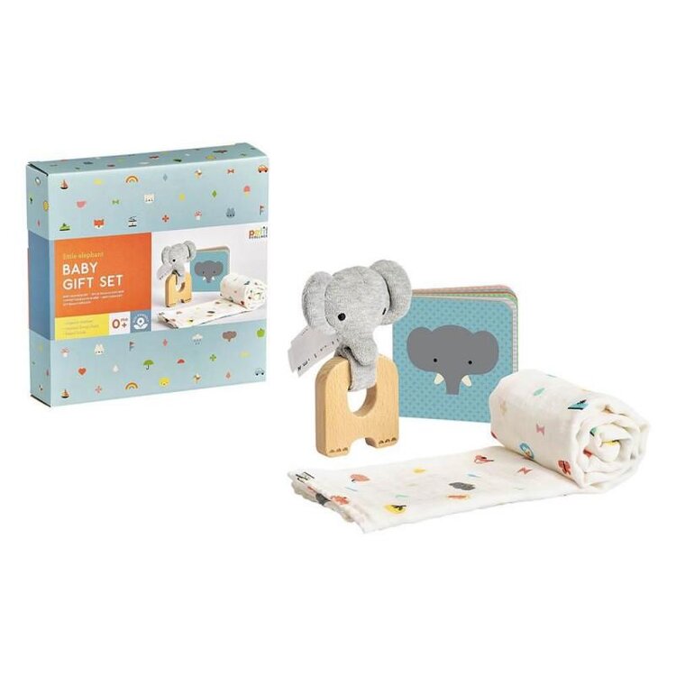 PETITCOLLAGE Dárkový set pro miminka slon Petitcollage