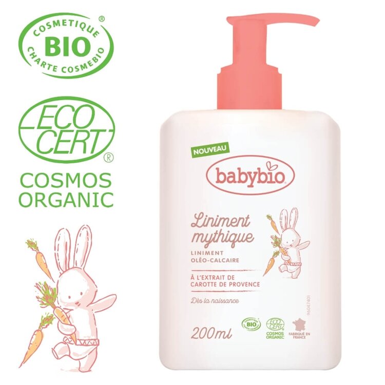 BABYBIO Přebalovací BIO krém pro miminka od narození 200 ml Babybio