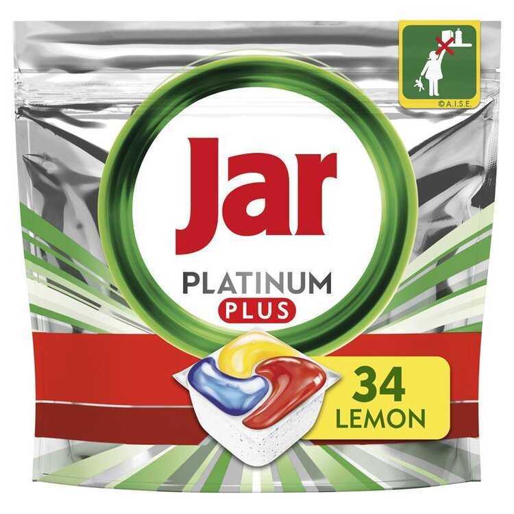 Jar kapsle na nádobí Platinum Plus Yellow 34 ks Jar