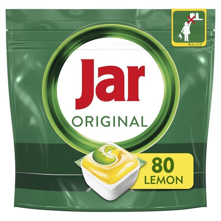 Jar Tablety do myčky Lemon 80 ks Jar