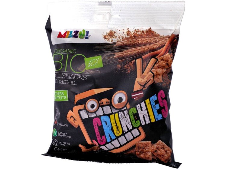 MILZU! BIO Snack křupavý Obdélníčky s kakaem 70 g Milzu!