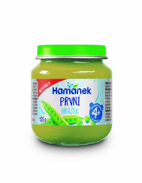 3x HAMÁNEK První hrášek 125 g Hamánek