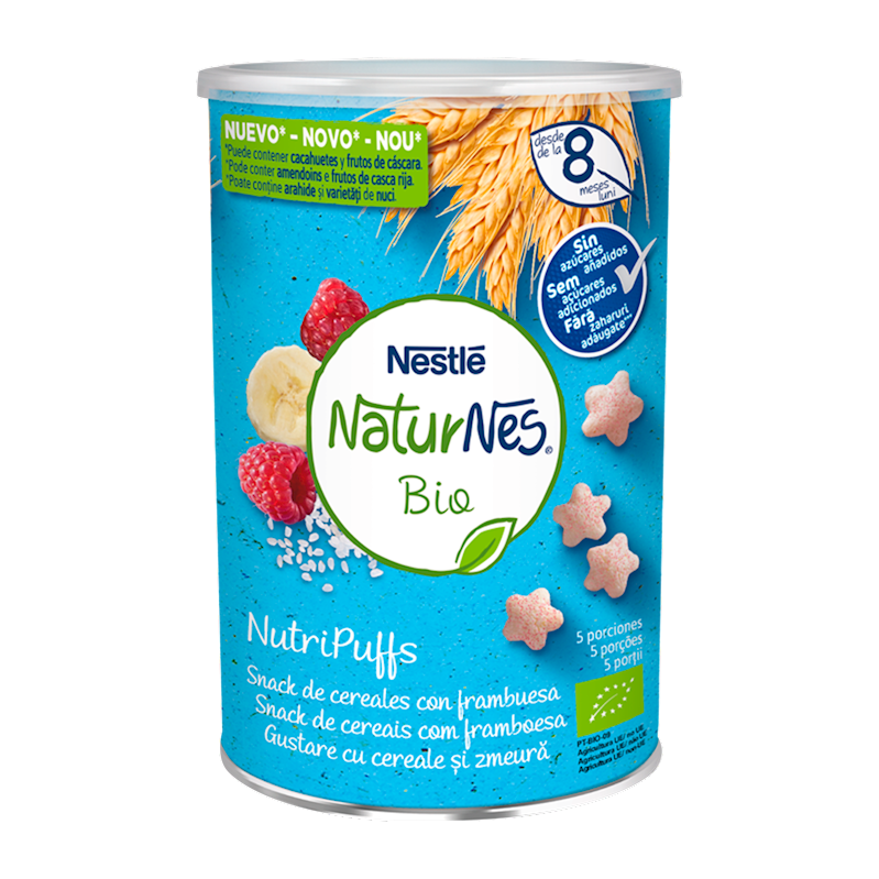 3x NESTLÉ NaturNes BIO křupky malinové 35 g Nestlé