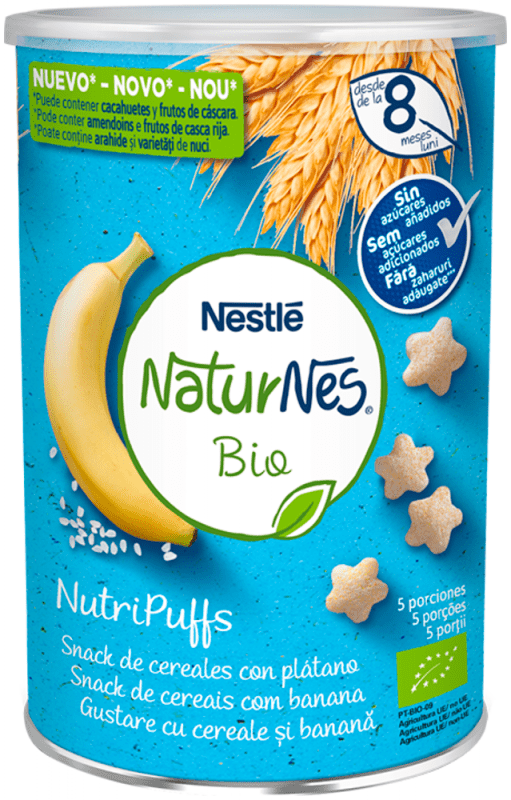 3x NESTLÉ NaturNes BIO křupky banánové 35 g Nestlé
