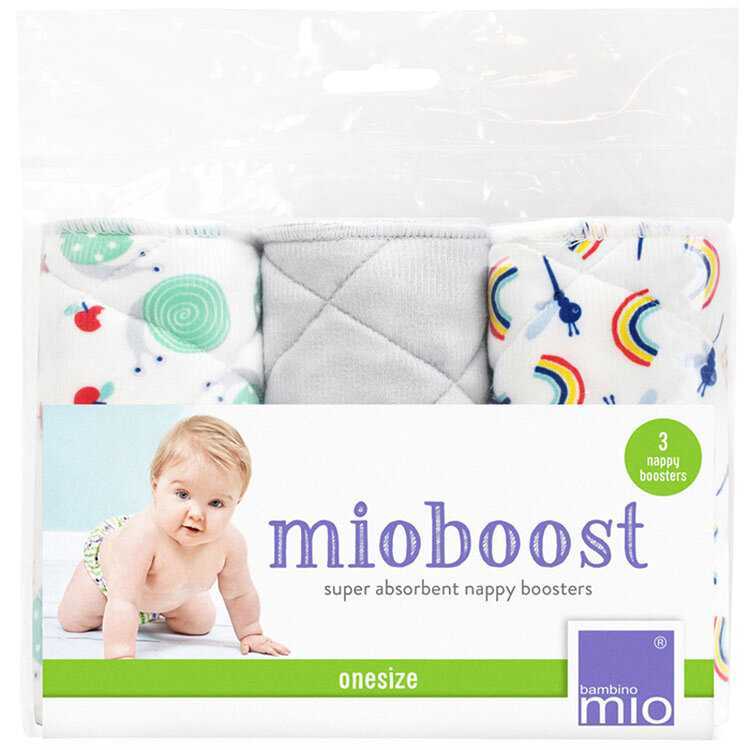 BAMBINO MIO Vložky absorbční Mio Boost Snail Surprise 3 ks Bambino Mio