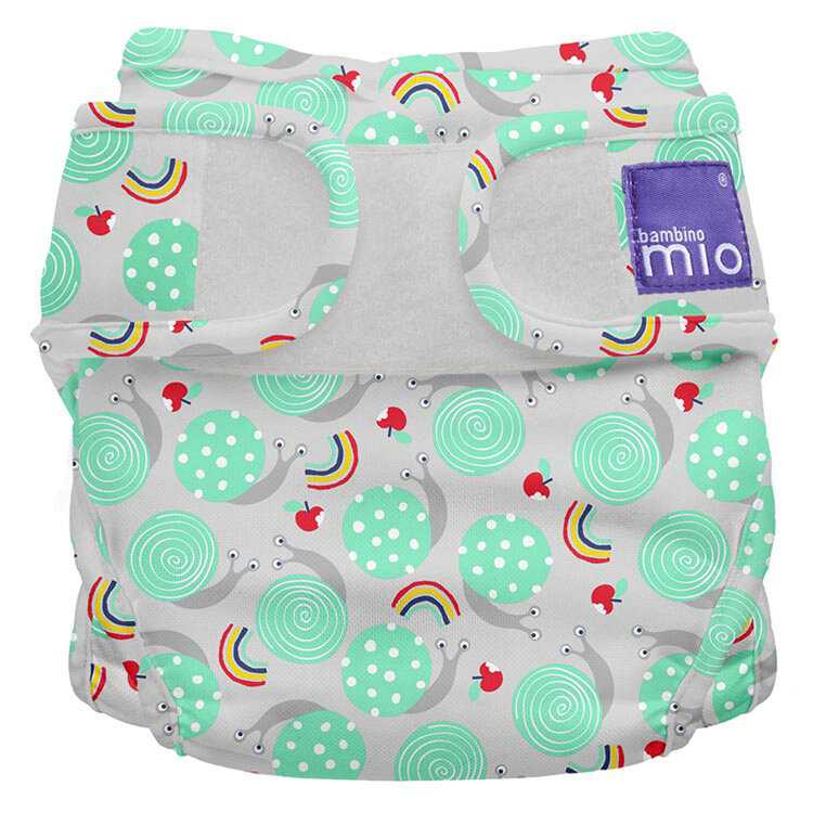 BAMBINO MIO Miosoft kalhotky plenkové Snail Surprise 3-9 kg Bambino Mio