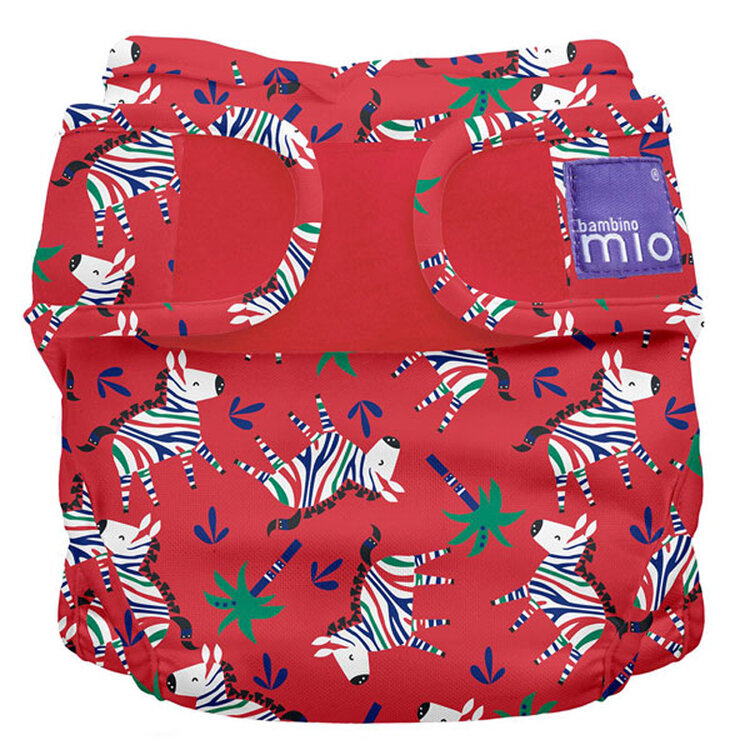 BAMBINO MIO Miosoft kalhotky plenkové Zebra Dazzle 3-9 kg Bambino Mio